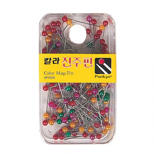 3000 칼라 진주핀