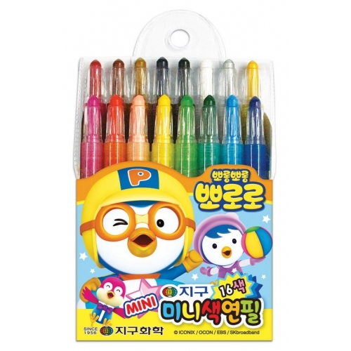뽀로로 미니색연필(16색)