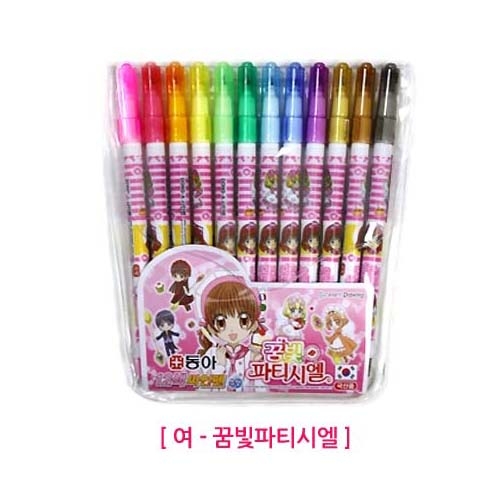 [동아]파티시엘싸인펜 12색(랜덤발송)