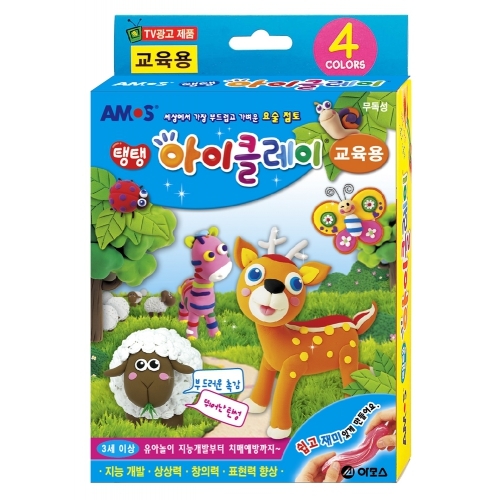[아모스]탱탱 아이클레이 10g x 4개