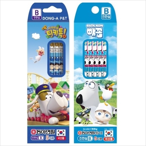 [동아]티키톡빼꼼연필5본 B
