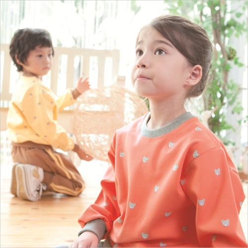 활동복1224-인디안핑크 곰돌이R / 5벌세트