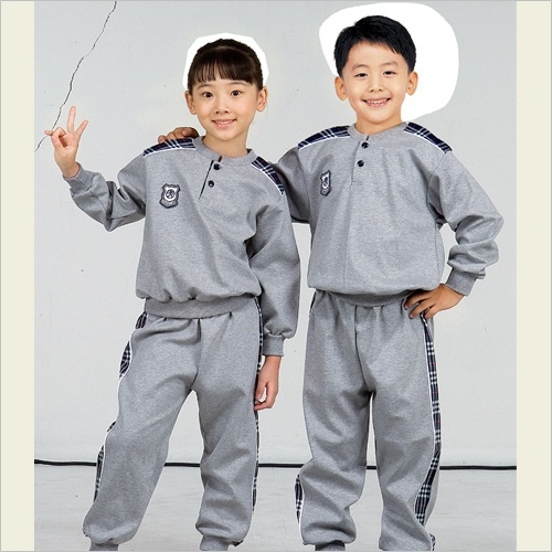 활동복7245-메란+곤#배색츄리닝 / 5벌세트