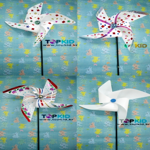 [탑키드] 반제품 사각 바람개비(36cm x 68cm)