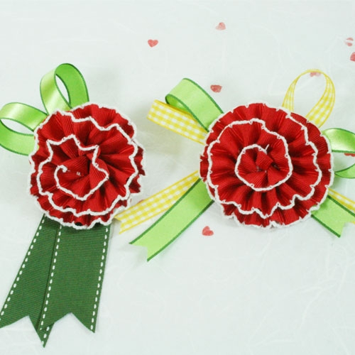 카네이션 브로치B(10set)