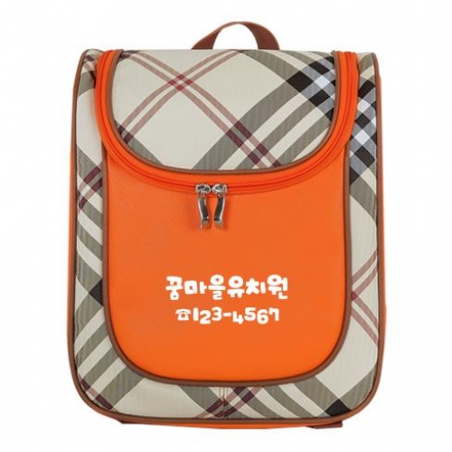 [가방클럽] GB2723_O 가방(주황) - 20개 이상 무료원명 인쇄