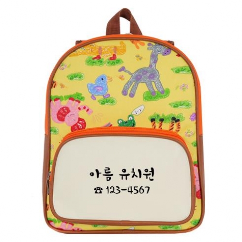 [가방클럽] GB2719_O 가방(주황) - 20개 이상 무료원명 인쇄