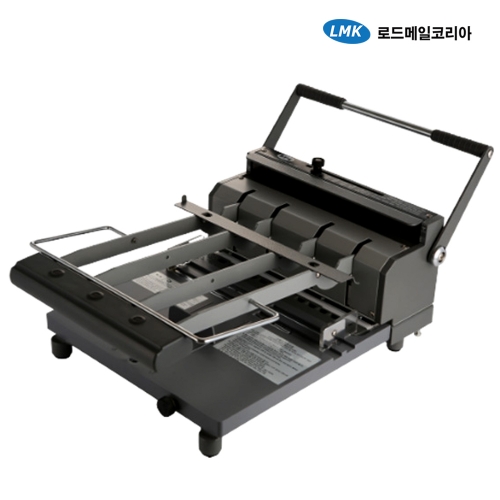 로드메일코리아 와이어링제본기 RBX-N80 +표지100매+링100개 증정/프리미엄 최대천공80매 대용량제본
