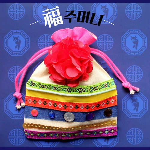 [명절] 에코 복주머니_5set