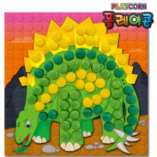 [플레이콘]모자이크공룡(스테고사우루스)