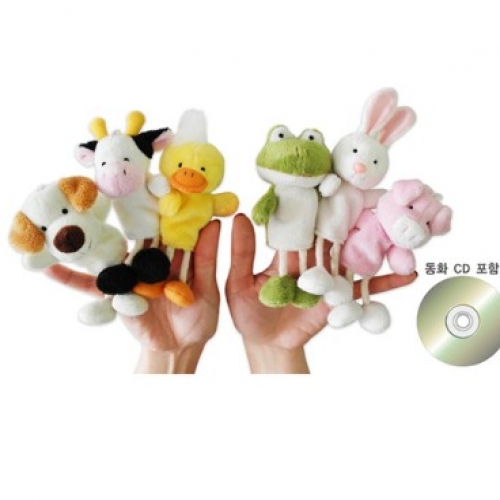 [52288] 손가락인형 가축동물 이야기6종(CD포함)