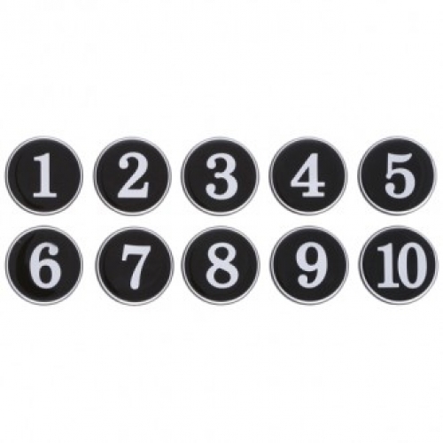 1130 번호판(1~200)검정/지름 35(mm)/ 에폭시/ 10개입