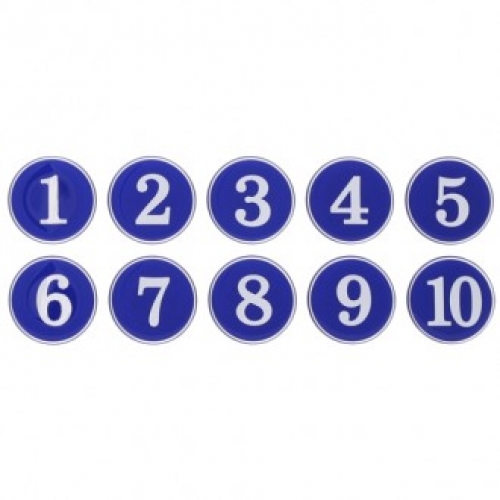 1110 번호판(1~200)파랑 /지름 35(mm)/ 에폭시/ 10개입