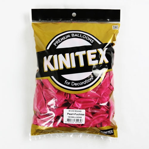 30cm 펄 푸치샤 풍선(100입)