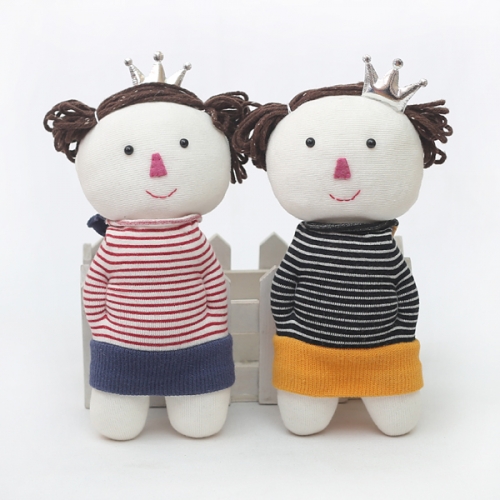 [펠트친구] 양말인형 제니 만들기(솜,실,바늘포함)