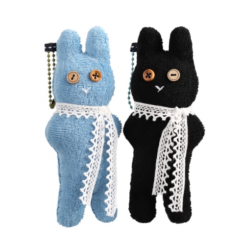 [펠트친구] 미니 까망이 인형 만들기(실,바늘,솜포함)