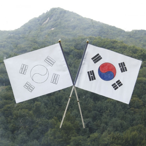 그리기 천 태극기(1개)