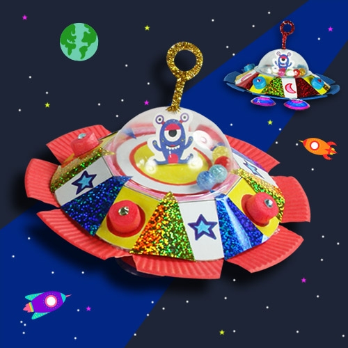 [만들기]빙글빙글UFO (5set)-동영상참고