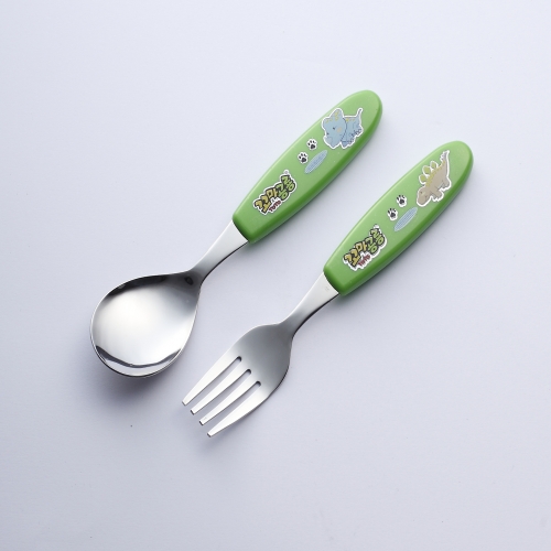 토토스푼,포크 연두