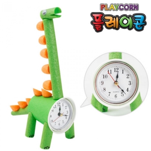 플레이콘 공룡시계 만들기