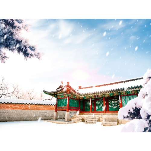 [키즈파람] 전통배경현수막 055