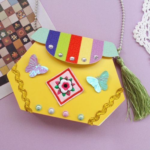 DIY 전통복주머니 5set★노랑