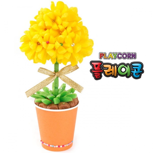 플레이콘 나만의 꽃 만들기(삼각)