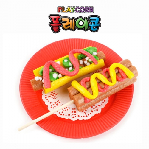 플레이콘 핫도그 만들기
