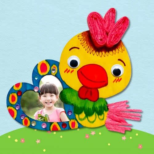 [만들기]꼬꼬닭 액자 만들기  /계란/달걀/닭/부활절