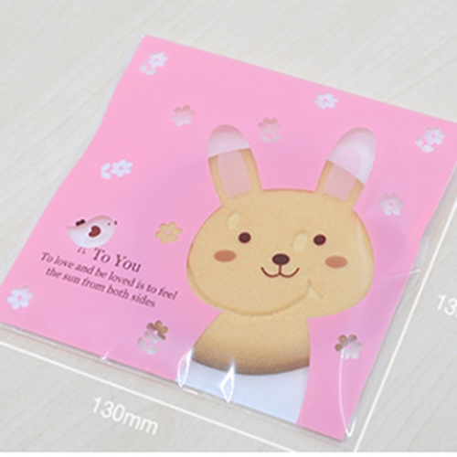 B22 미소접착식(곰/토끼)봉투 10장