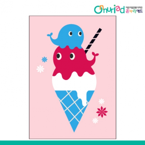 [온누리애드] 여름배경025f