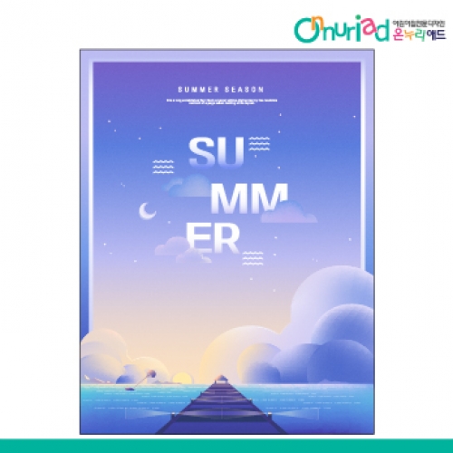 [온누리애드] 여름배경044f