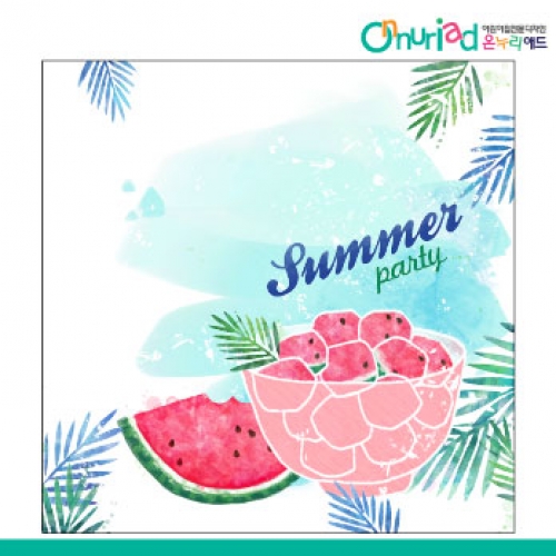 [온누리애드] 여름배경073f