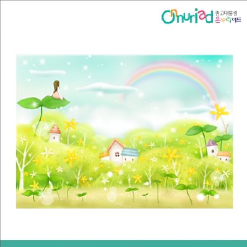 [온누리애드] 숲속배경003f