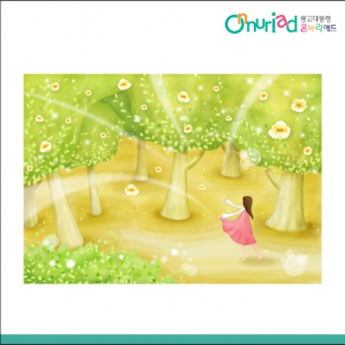 [온누리애드] 숲속배경006f