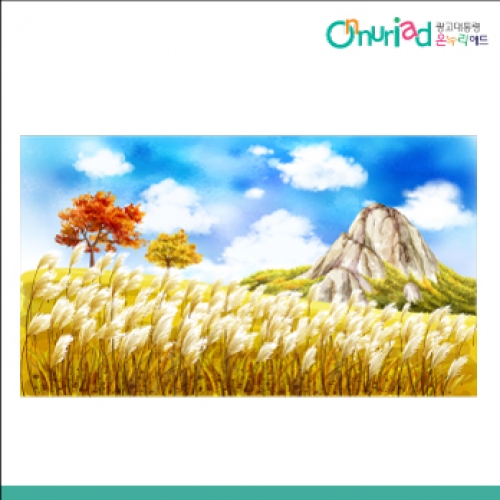 [온누리애드] 숲속배경010f
