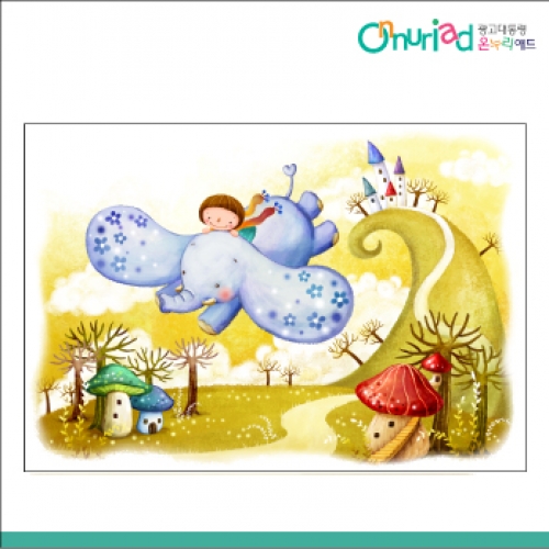 [온누리애드] 숲속배경011f