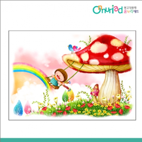 [온누리애드] 숲속배경013f