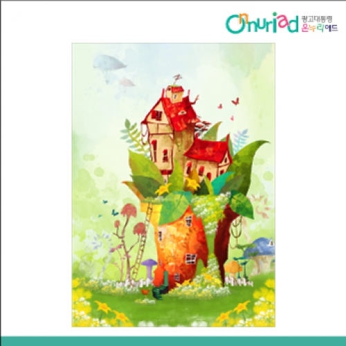 [온누리애드] 숲속배경019f