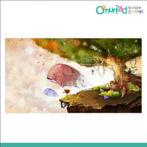 [온누리애드] 숲속배경020f