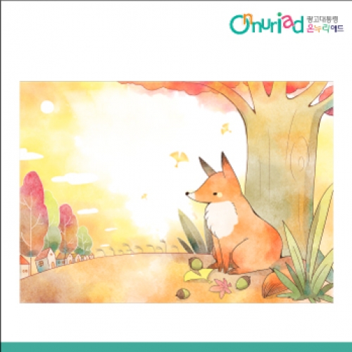 [온누리애드] 숲속배경034f