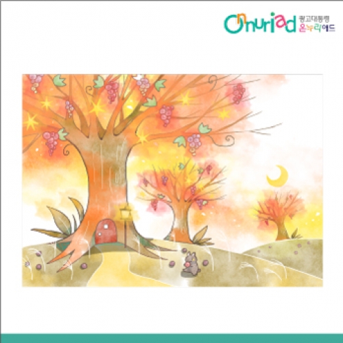 [온누리애드] 숲속배경035f