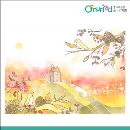 [온누리애드] 숲속배경039f
