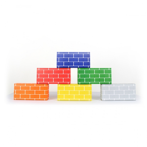 종이블럭 6색 대형 24 / 48pcs 세트