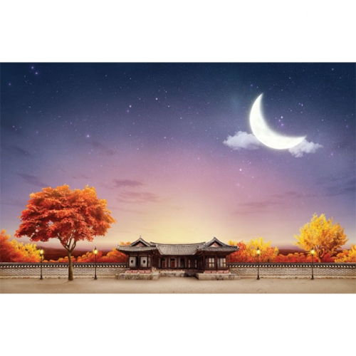 [키즈파람] 전통배경현수막 071