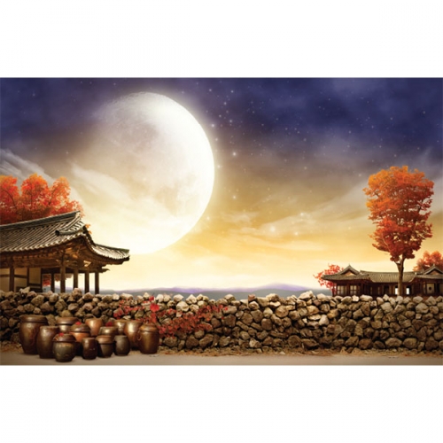 [키즈파람] 전통배경현수막 072