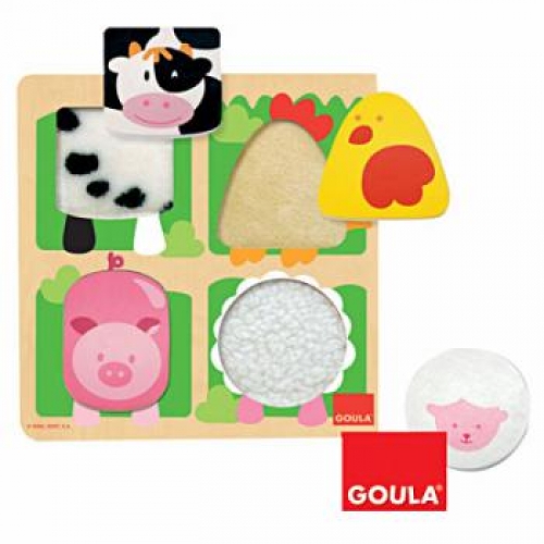 GOULA농장동물촉감퍼즐