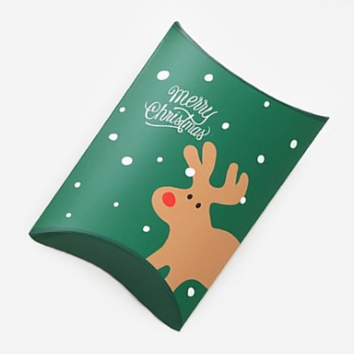 [꼬마데코]크리스마스 루돌프반달상자2개 크리스마스포장