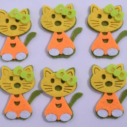 [만들기 장식재료] 고양이 동물  펠트