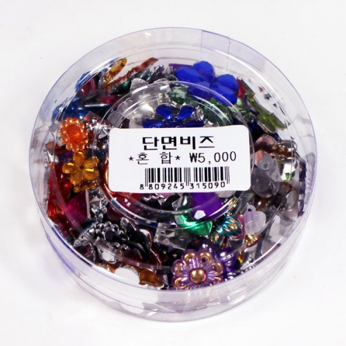 5000단면비즈[혼합]